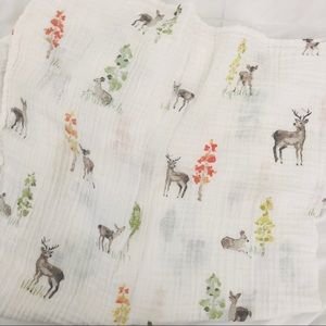 Forest Friends Muslin Swaddle Blanket